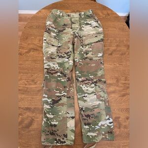 Woodland Camouflage BDU Pants Womens 31x30 Outdoor Hunting Cargo Ripstop Pants